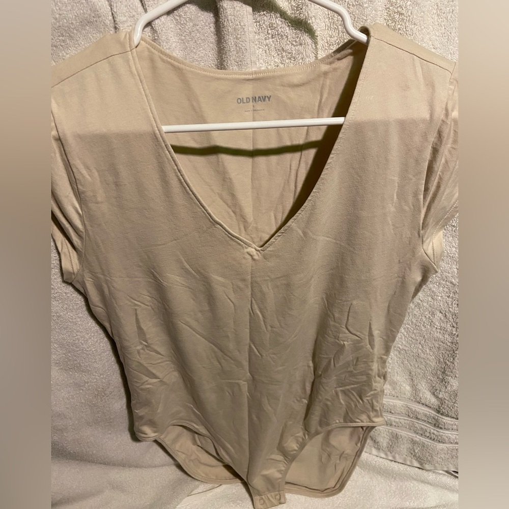 Old navy L cream body suit